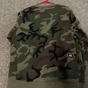 Nike Digi Camo Sweater sz L